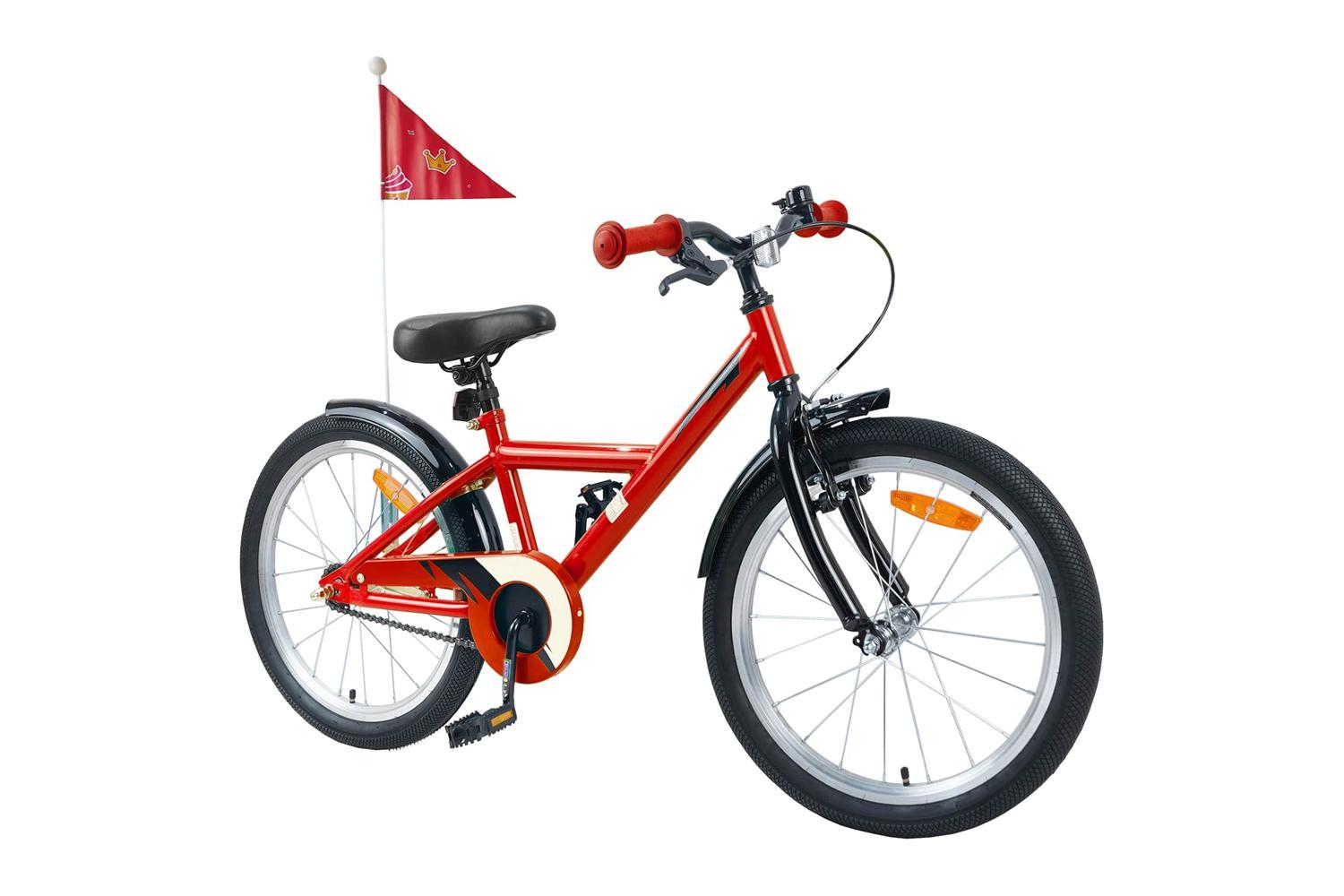 Vidaxl Kids Bike 20'' For 6-11 Years Old Red-2
