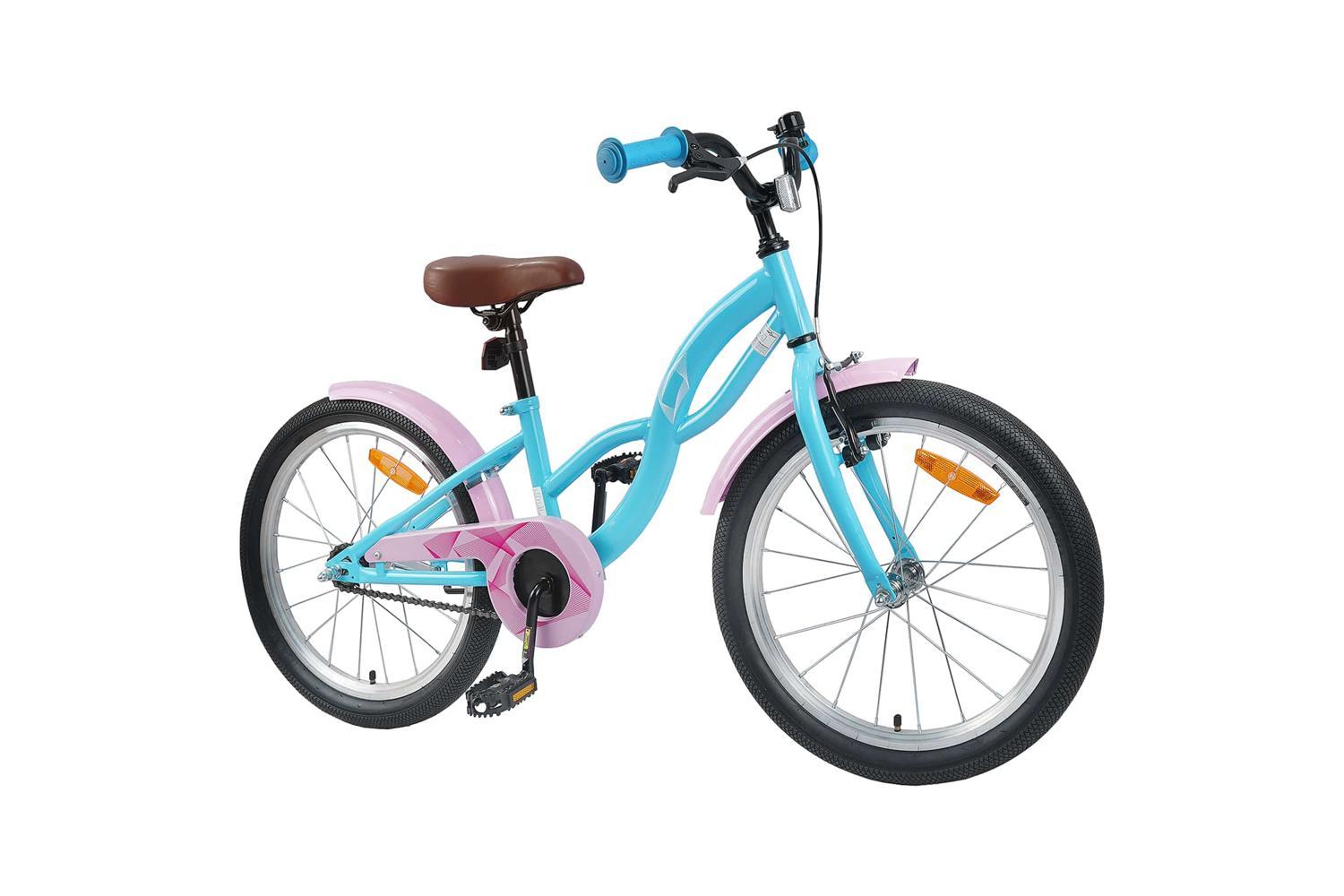 Vidaxl Kids Bike 20'' For 6-11 Years Old Light Blue-2