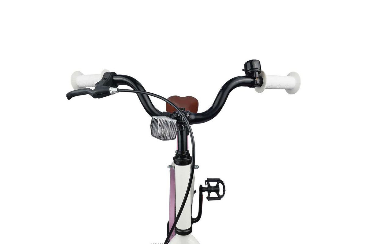Vidaxl Kids Bike 20'' For 6-11 Years Old White-5