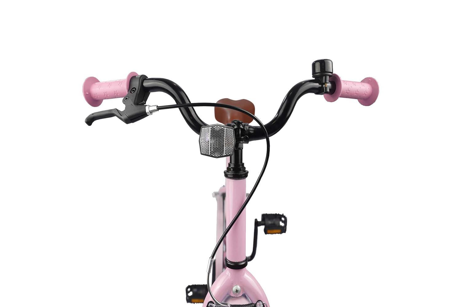 Vidaxl Kids Bike 20'' For 6-11 Years Old Light Pink-5