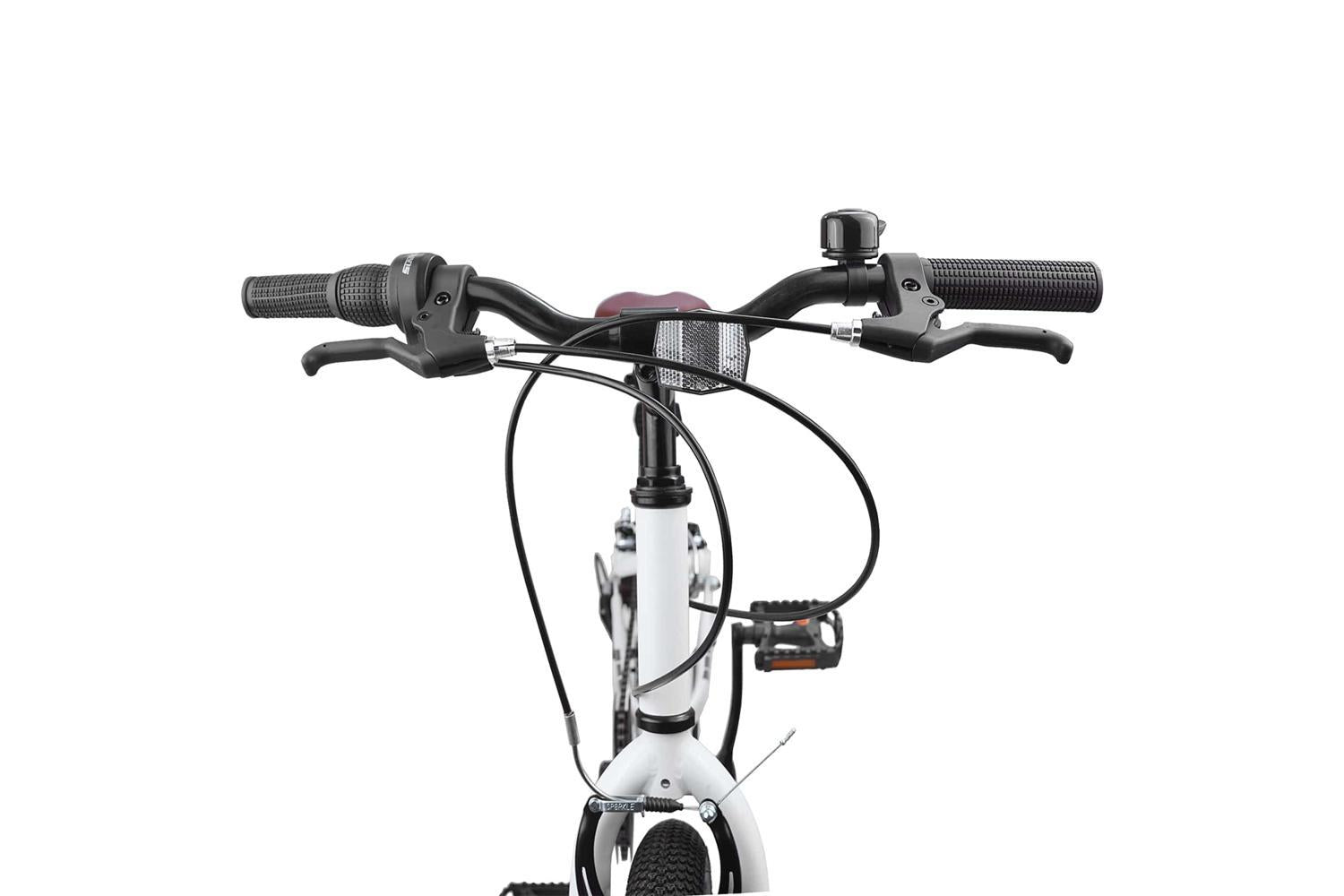 Vidaxl Mountain Bike 20'' 6-speed For 5-8 Years Old White-5