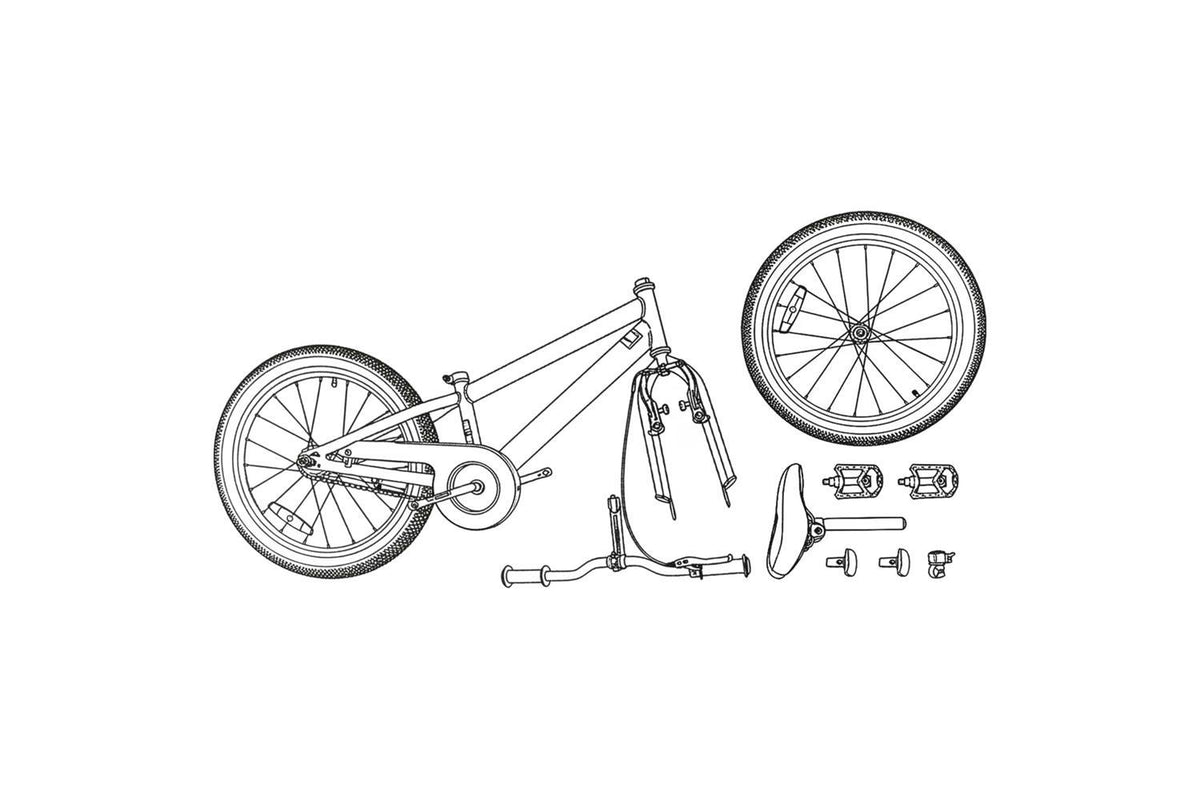 Vidaxl Mountain Bike 20'' 6-speed For 5-8 Years Old Black-8