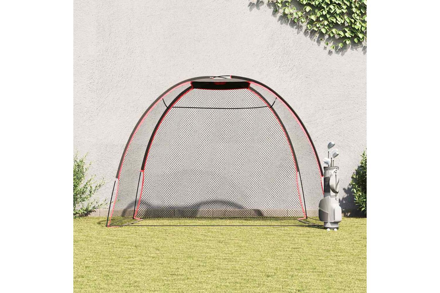 Vidaxl Golf Training Aid Black 314 X 150 X 206 Cm Polyester-3