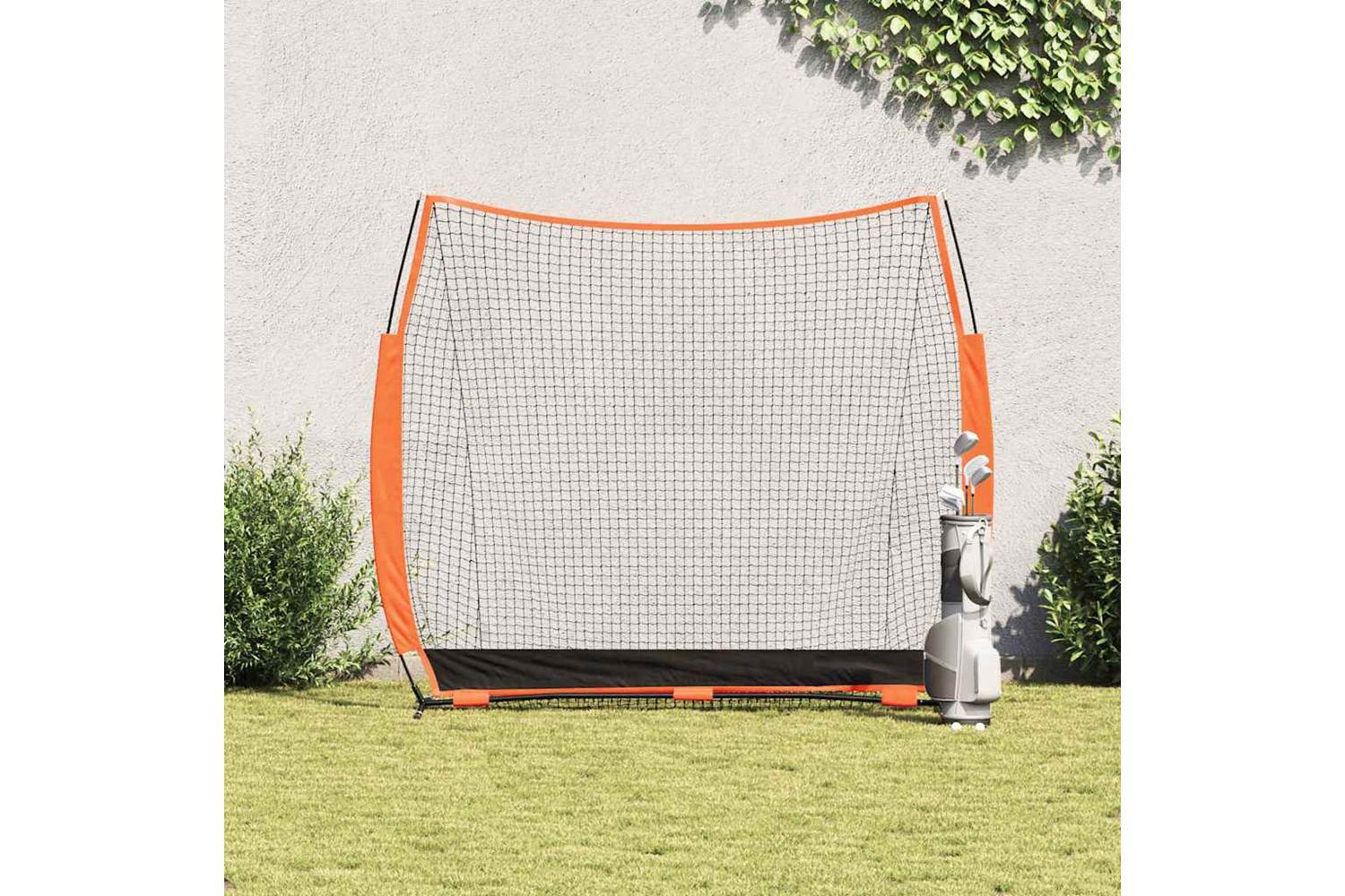 Vidaxl Golf Training Aid Black 250 X 106.5 X 210 Cm Polyester-3