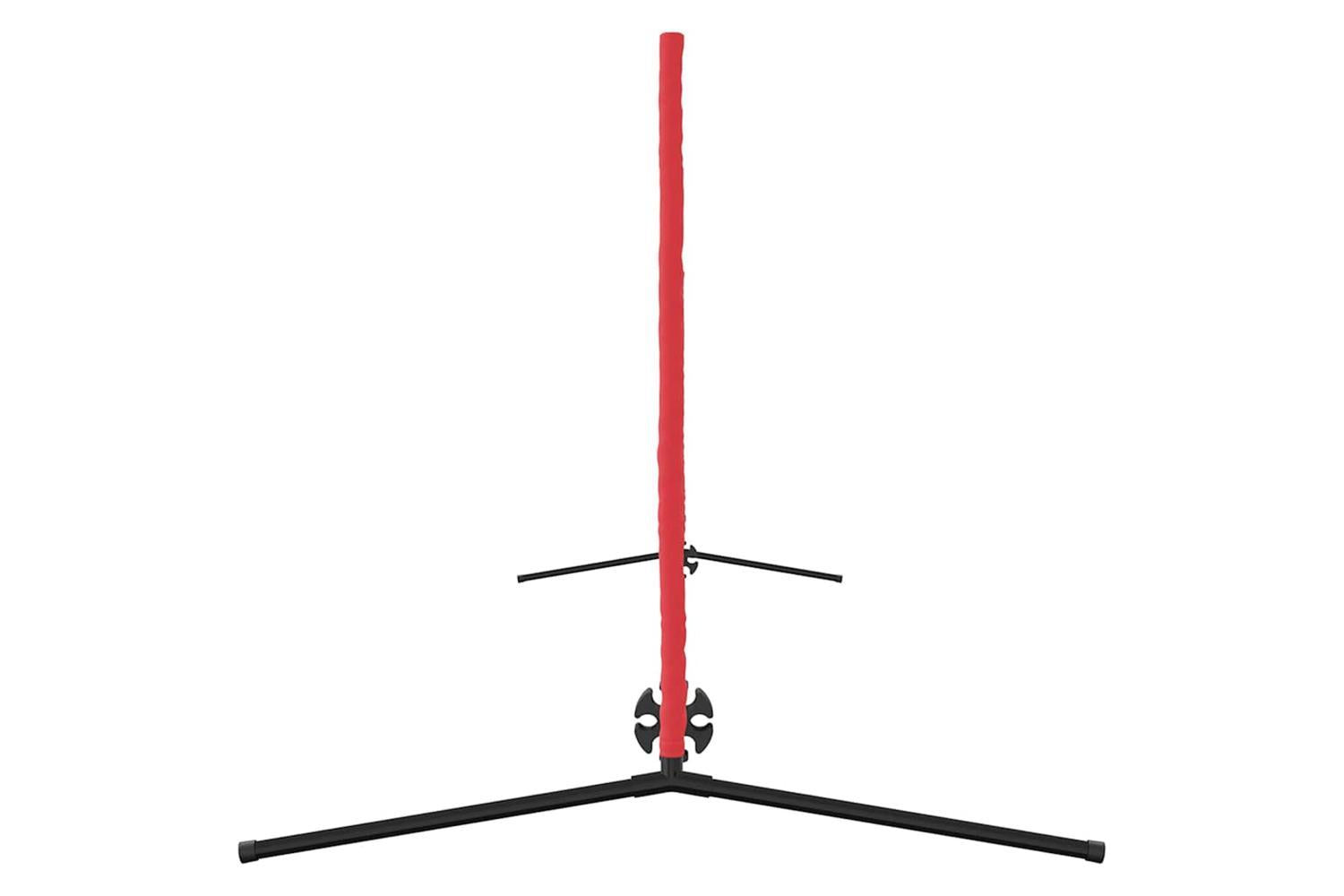 Vidaxl Tennis Net Folding Black And Red 396 X 92 X 87 Cm Polyester-6
