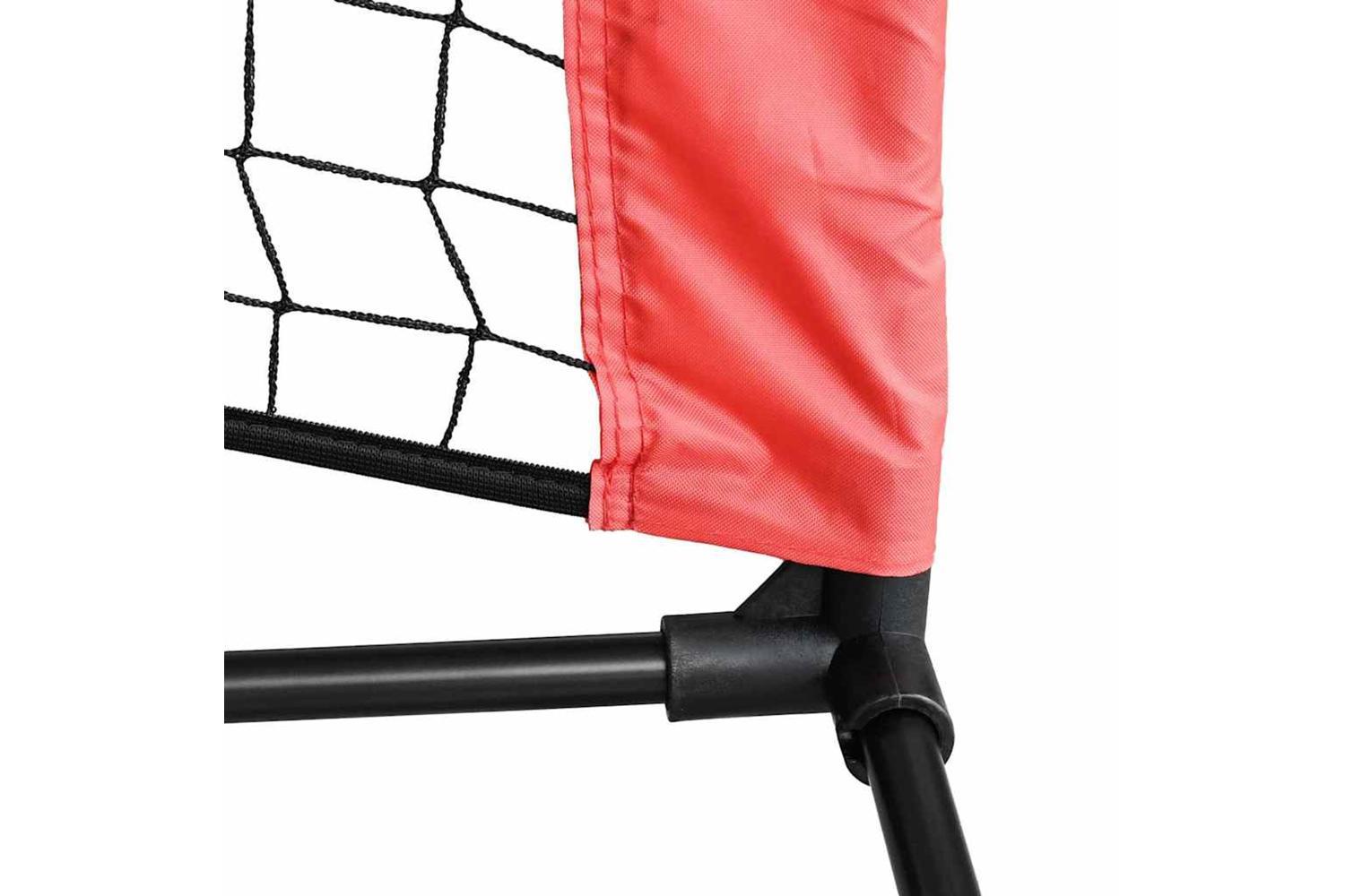 Vidaxl Tennis Net Folding Black And Red 396 X 92 X 87 Cm Polyester-8
