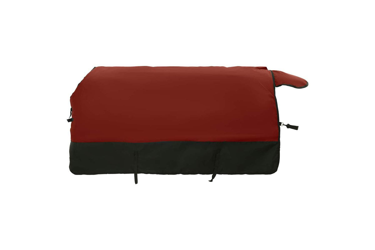 Vidaxl Horse Blanket Bordeaux And Black 95 Cm Polyester-4