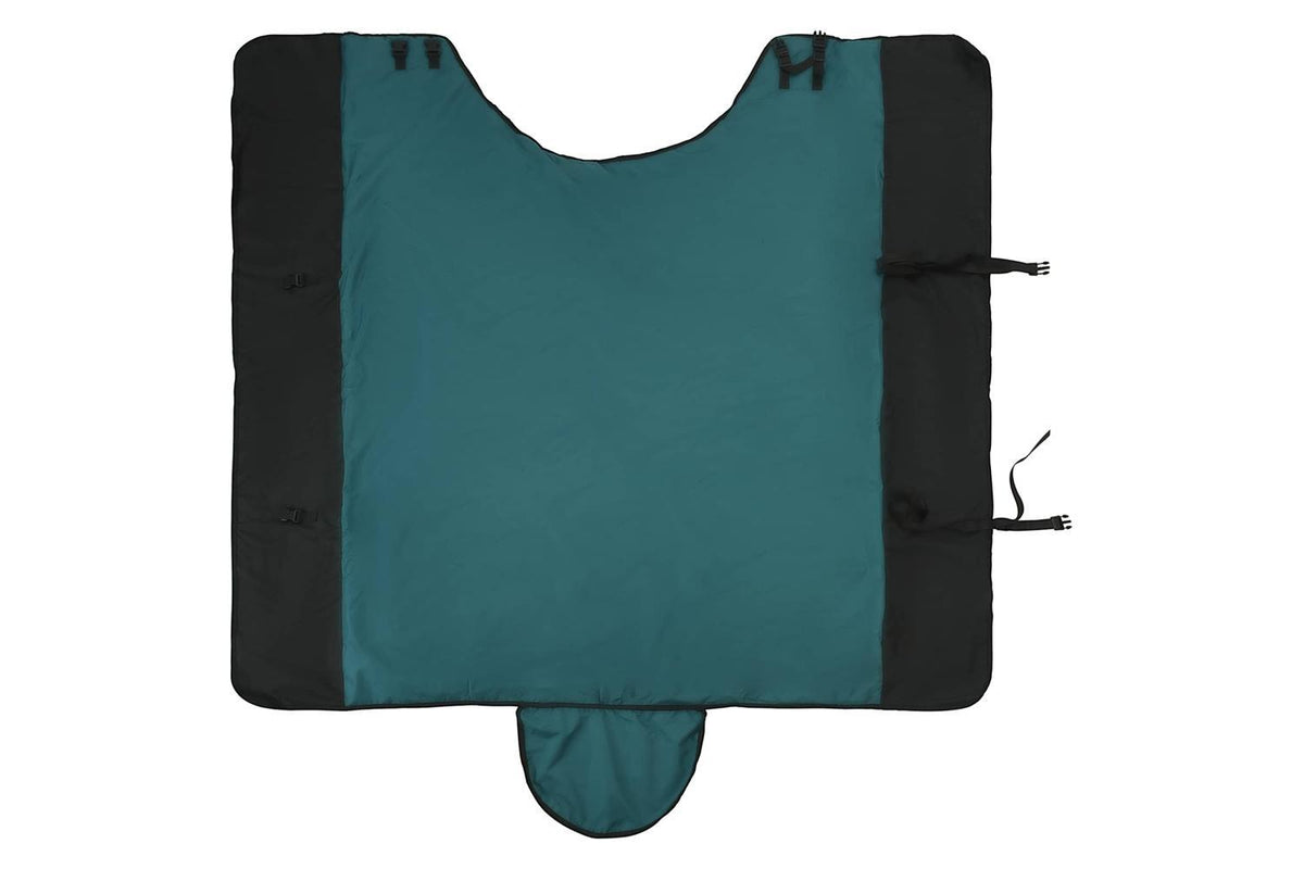 Vidaxl Horse Blanket Dark Green And Black 125 Cm Polyester-6