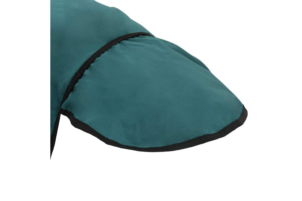 Vidaxl Horse Blanket Dark Green And Black 125 Cm Polyester-8