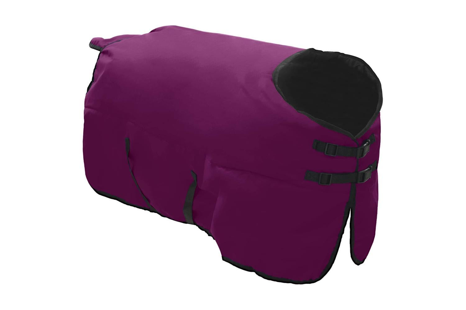 Vidaxl Horse Blanket Full Purple 105 Cm Polyester-3
