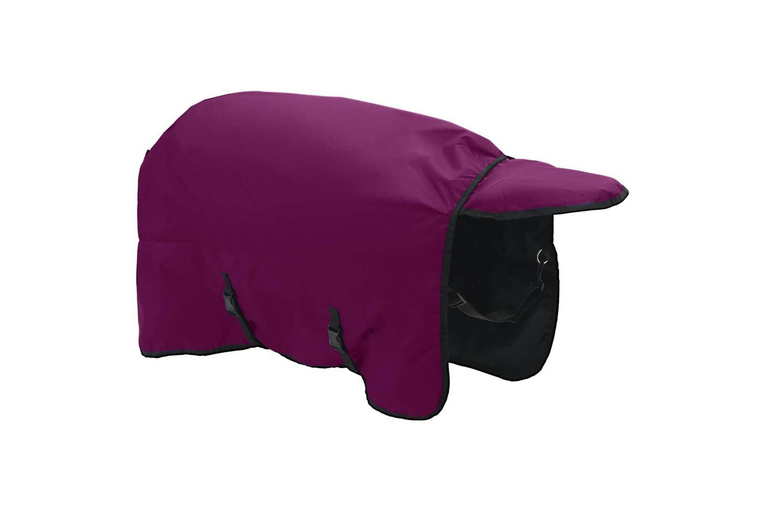 Vidaxl Horse Blanket Full Purple 125 Cm Polyester-5