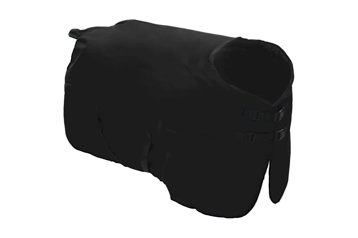 Vidaxl Horse Blanket Full Black 75 Cm Polyester-3