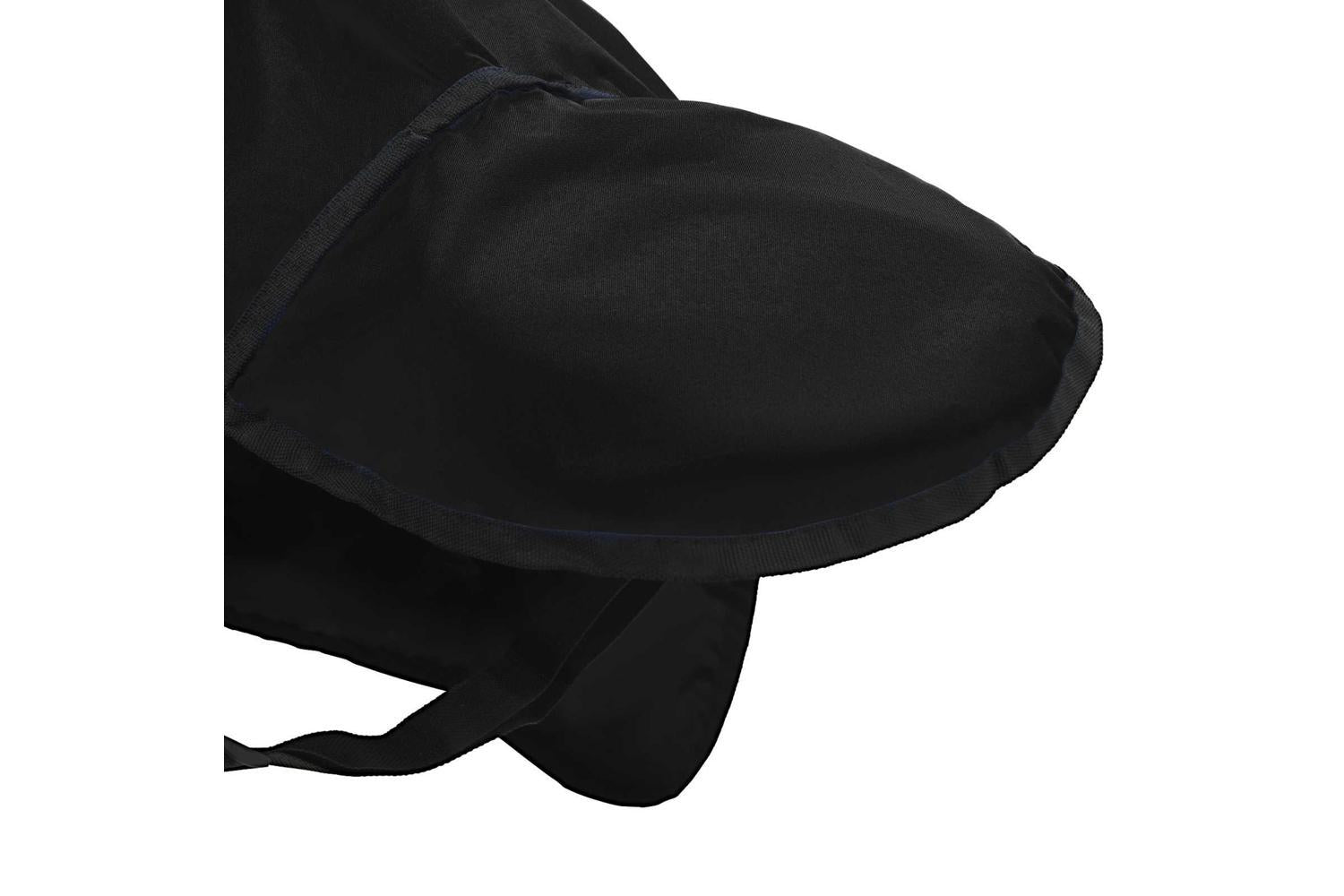 Vidaxl Horse Blanket Full Black 125 Cm Polyester-8