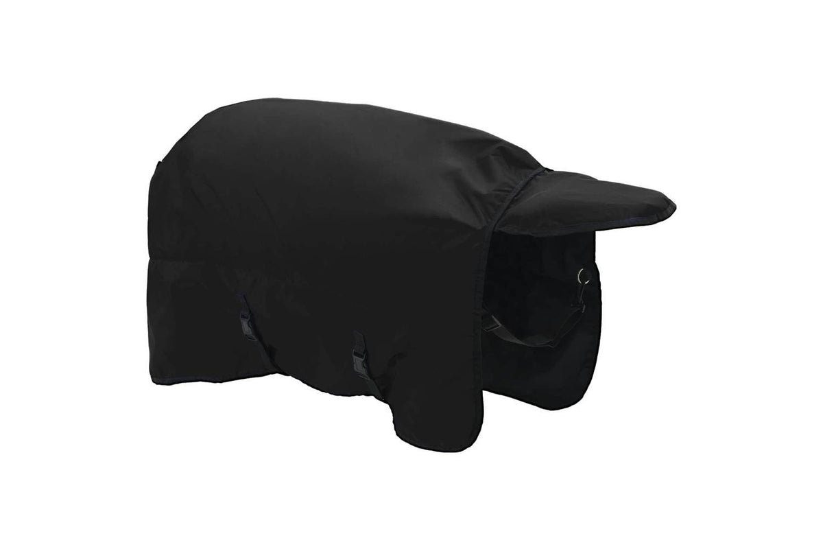 Vidaxl Horse Blanket Full Black 155 Cm Polyester-5