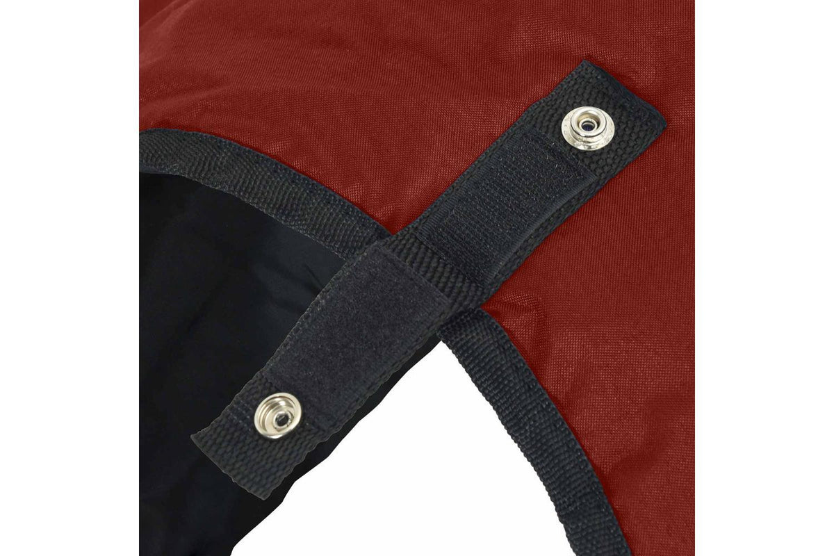 Vidaxl Horse Blanket Bordeaux And Black 95 Cm Polyester-8