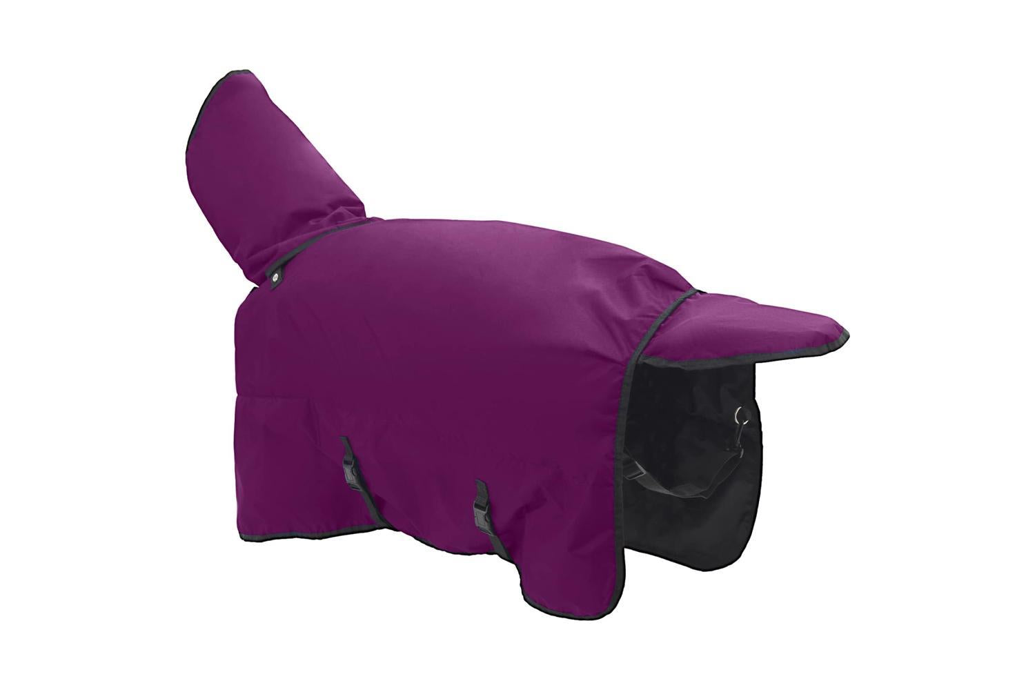 Vidaxl Horse Blanket Full Purple 125 Cm Polyester-5