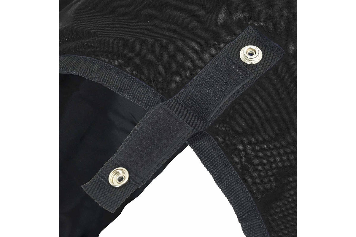 Vidaxl Horse Blanket Full Black 95 Cm Polyester-8