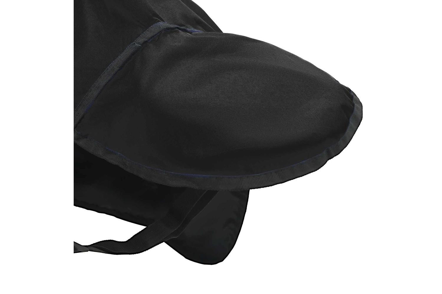 Vidaxl Horse Blanket Full Black 115 Cm Polyester-7