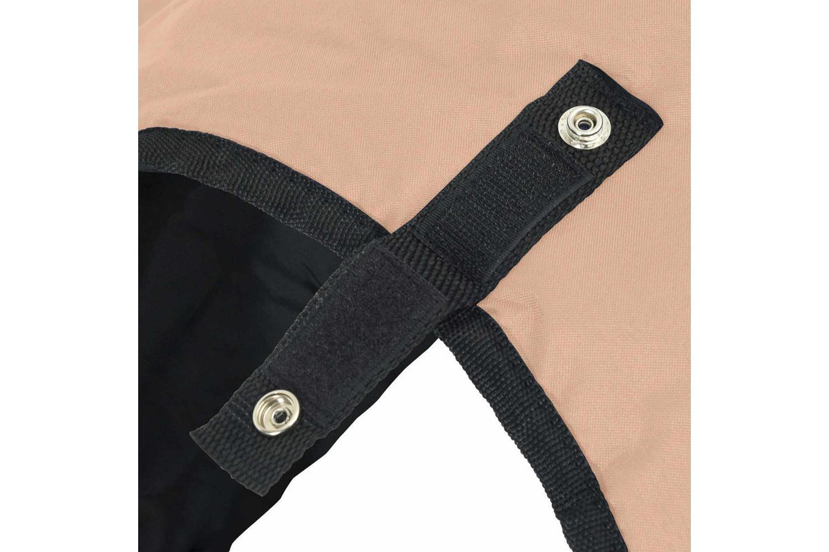 Vidaxl Horse Blanket Cappuccino 75 Cm Polyester-8