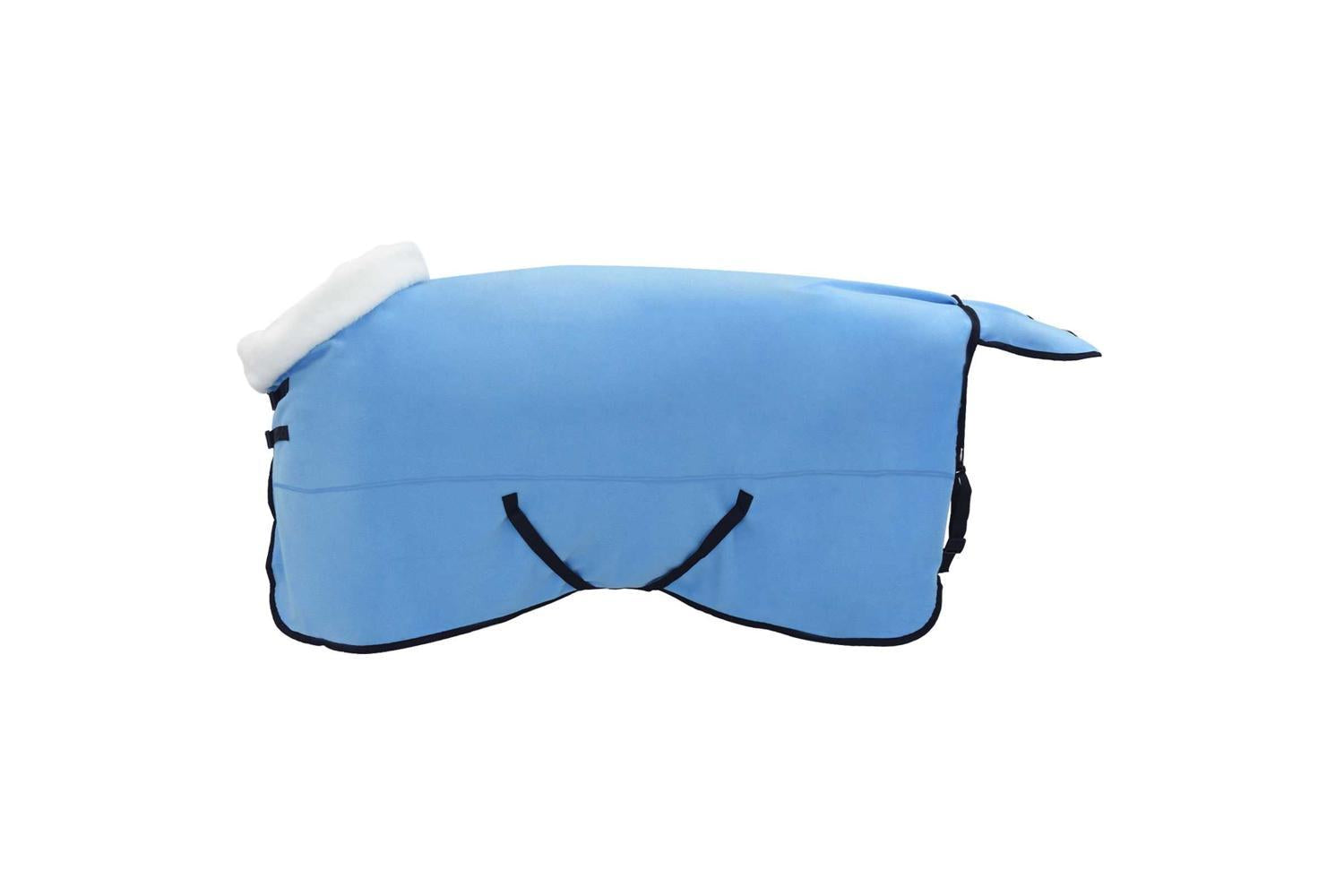 Vidaxl Horse Blanket Full Aqua 125 Cm Polar Fleece-4