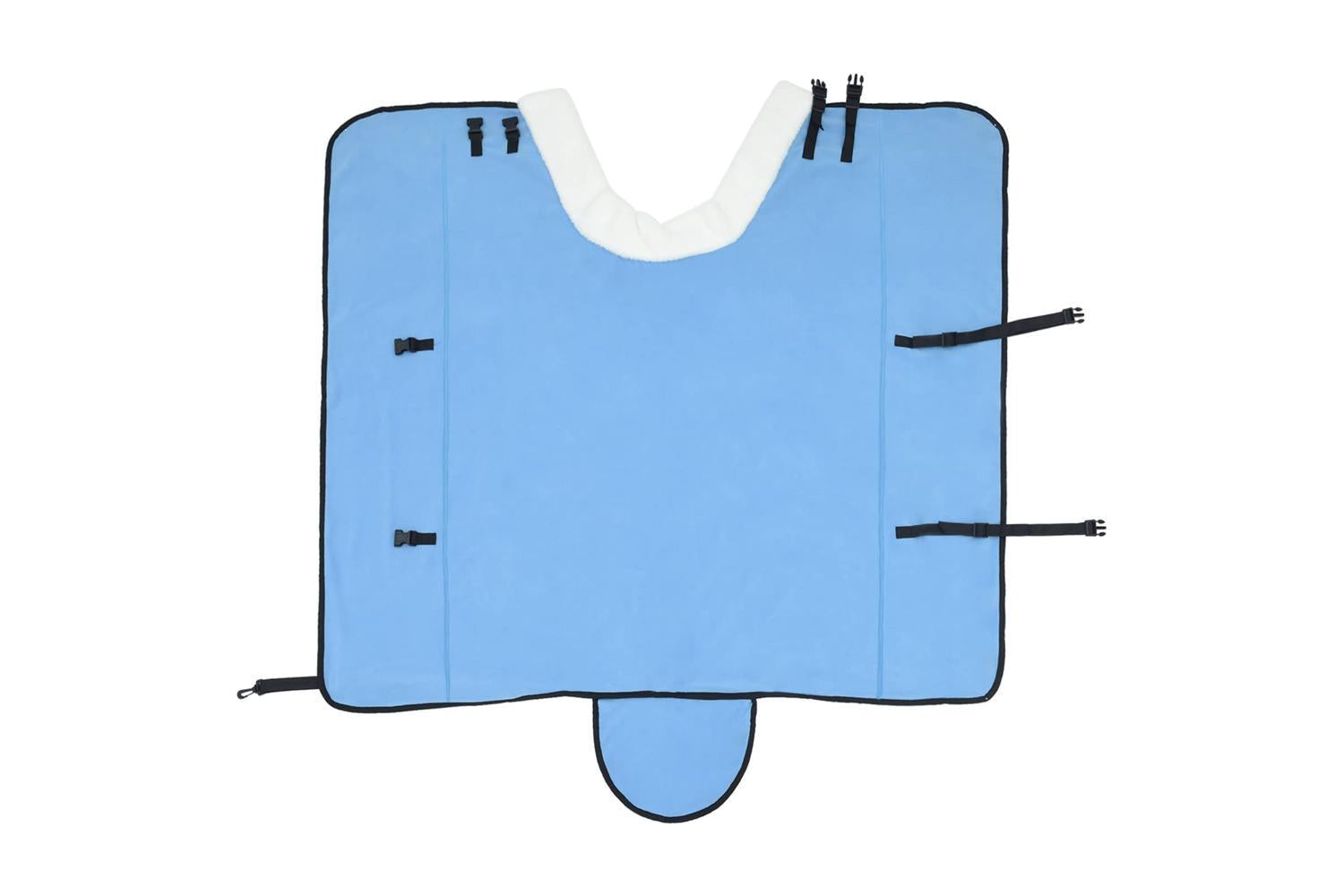 Vidaxl Horse Blanket Full Aqua 125 Cm Polar Fleece-6
