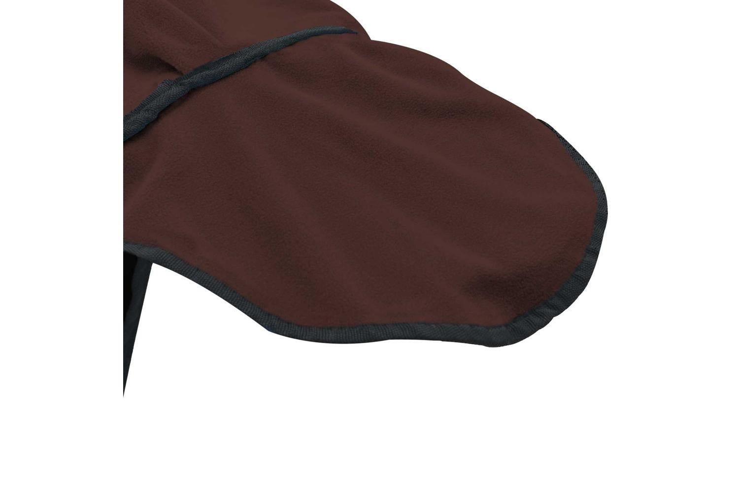 Vidaxl Horse Blanket Full Dark Brown 75 Cm Polar Fleece-7