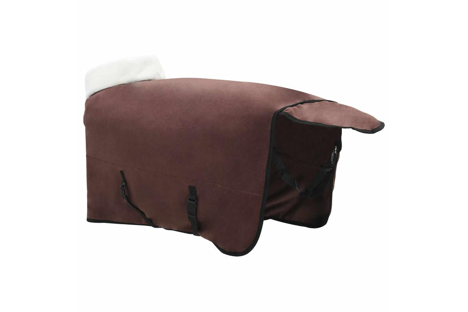 Vidaxl Horse Blanket Full Dark Brown 135 Cm Polar Fleece-5