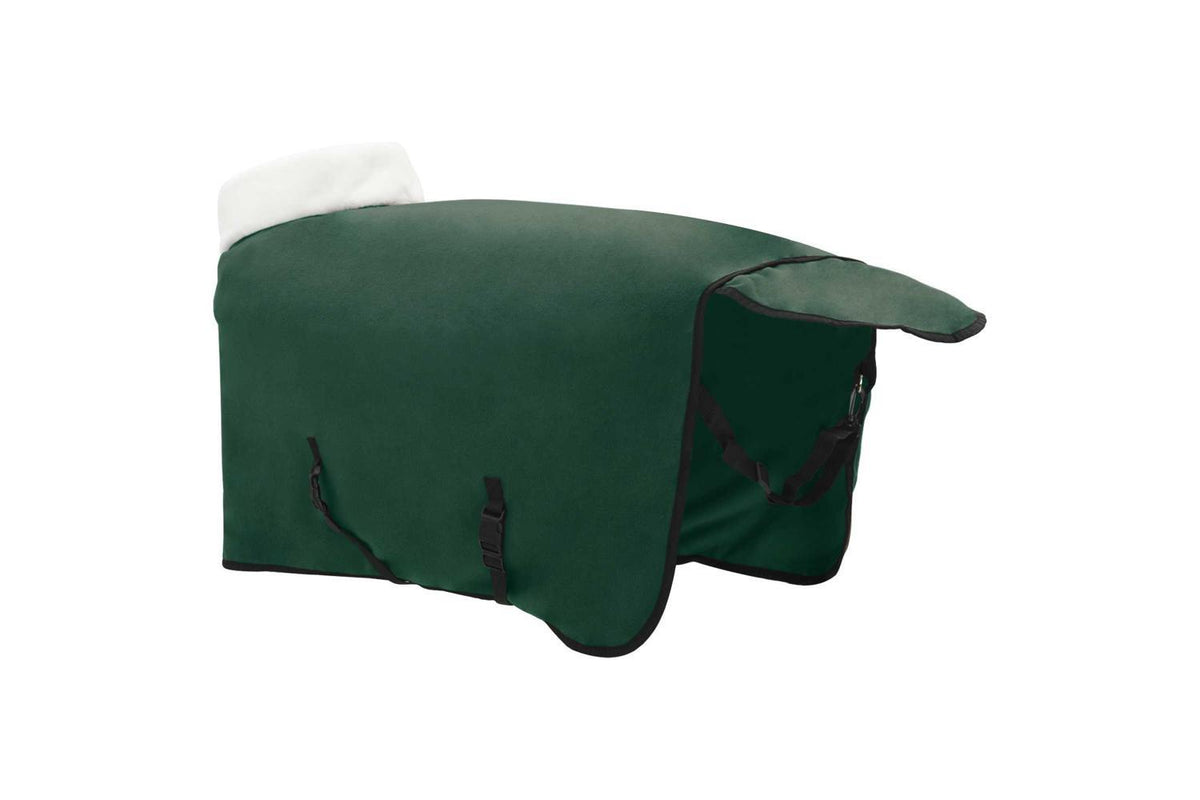 Vidaxl Horse Blanket Full Dark Green 115 Cm Polar Fleece-5