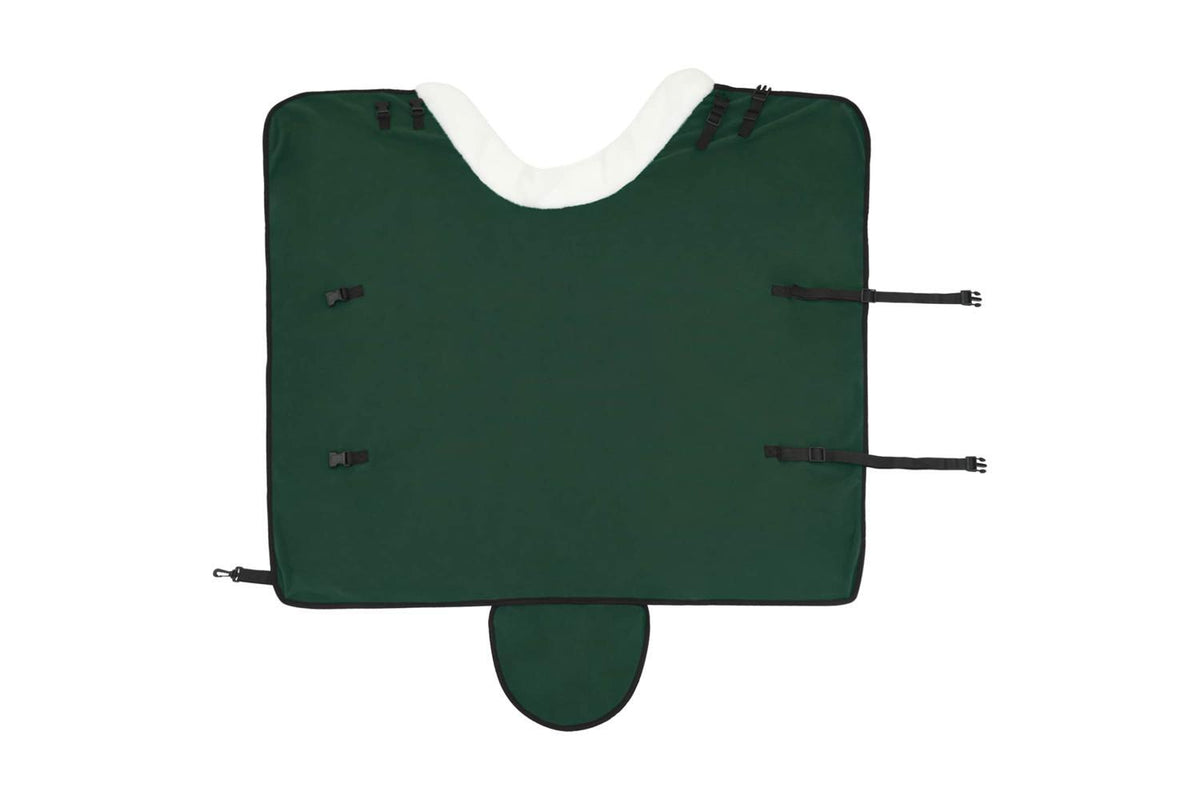 Vidaxl Horse Blanket Full Dark Green 115 Cm Polar Fleece-6