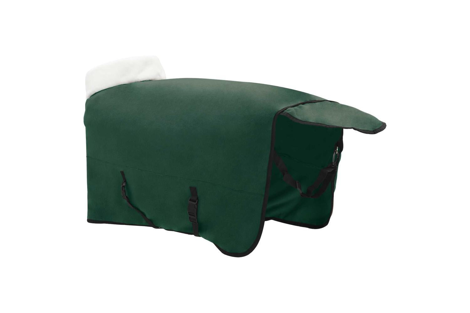 Vidaxl Horse Blanket Full Dark Green 135 Cm Polar Fleece-5