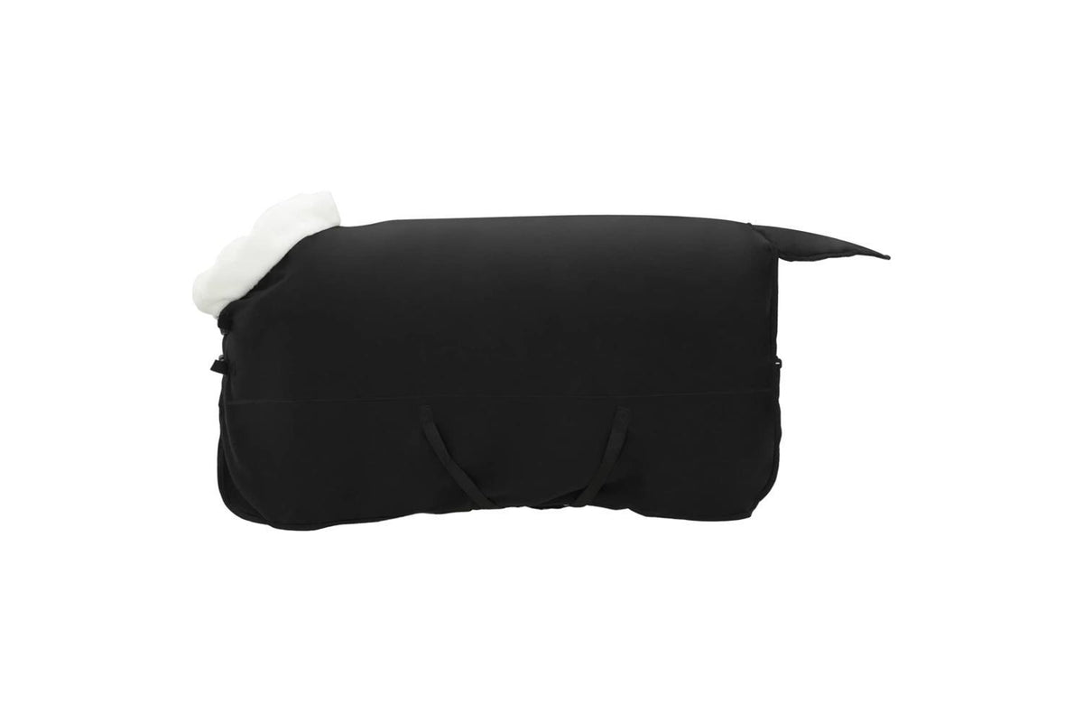 Vidaxl Horse Blanket Black 125 Cm Polar Fleece-4