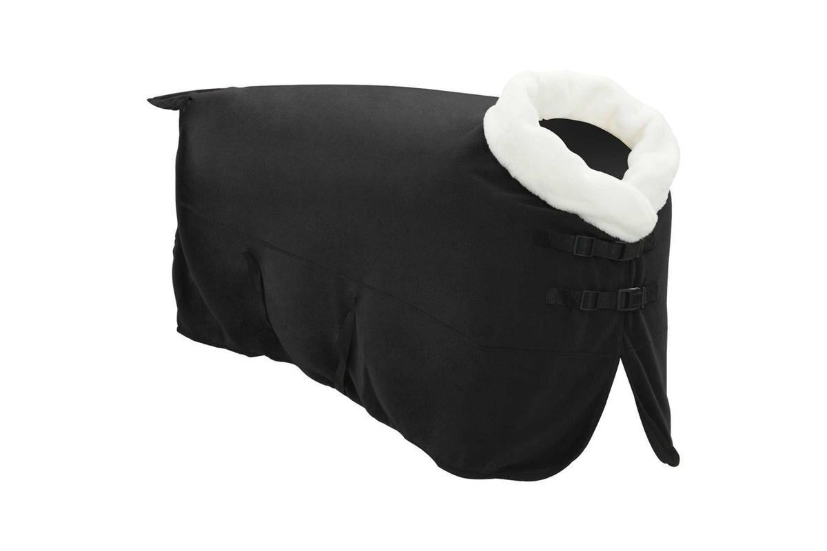 Vidaxl Horse Blanket Black 135 Cm Polar Fleece-3
