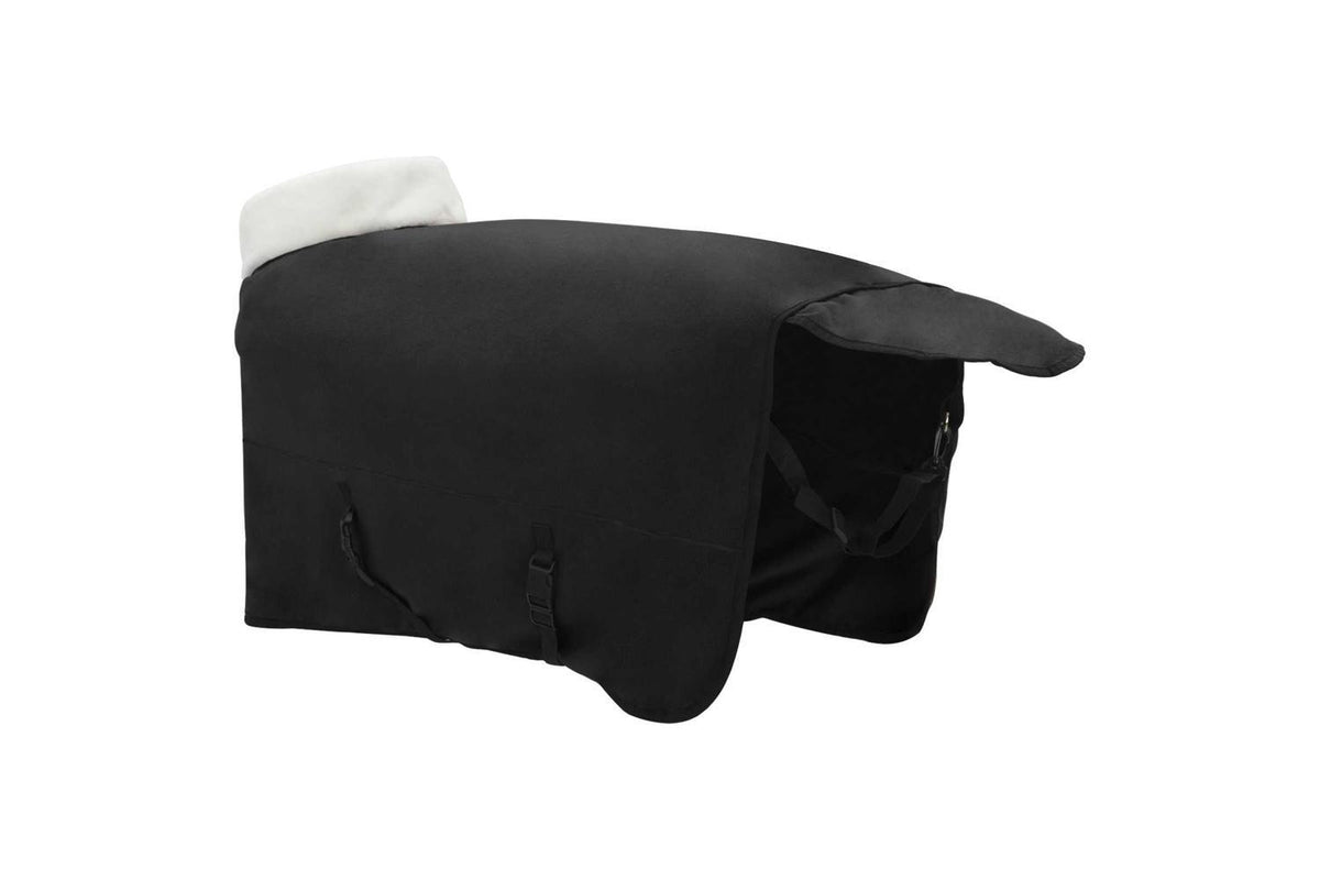 Vidaxl Horse Blanket Black 135 Cm Polar Fleece-5