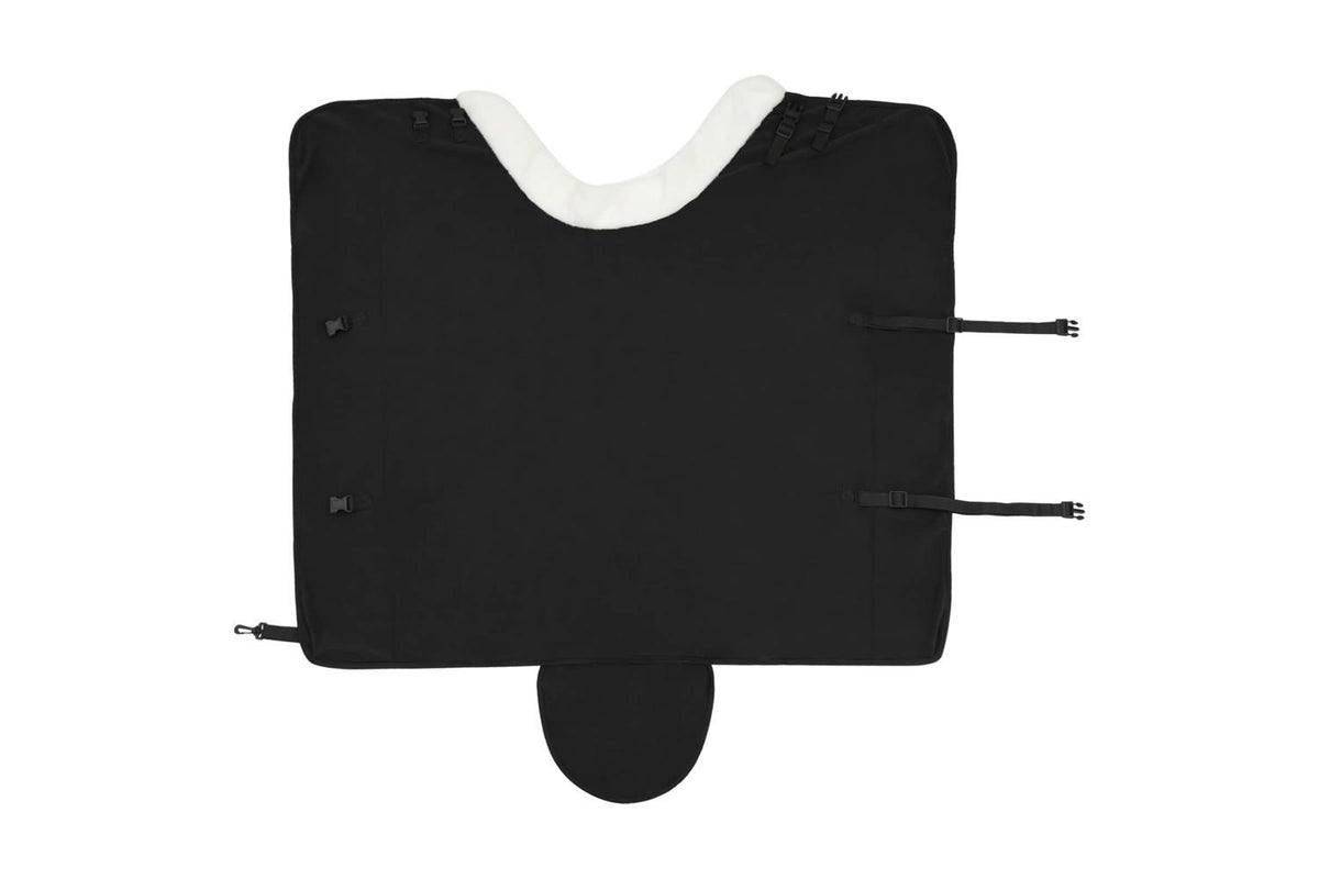 Vidaxl Horse Blanket Black 135 Cm Polar Fleece-6
