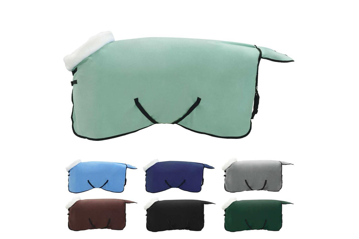 Vidaxl Horse Blanket Special Green 95 Cm Polar Fleece-2