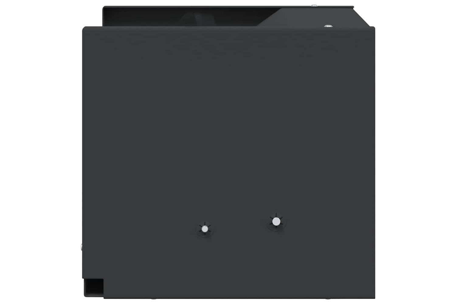 Vidaxl Bullet Trap Box Black 29 X 22 X 20 Cm Steel-3