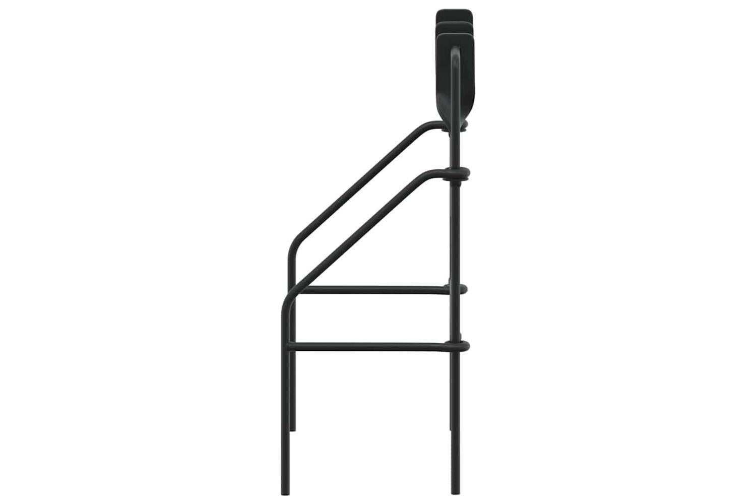 Vidaxl Resetting Target Black 26 X 13 X 31 Cm Steel-5