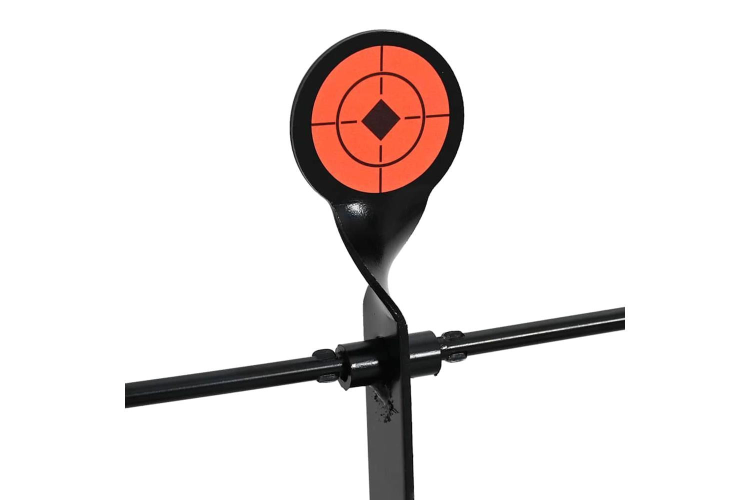 Vidaxl Resetting Target Black 38 X 20 X 33.5 Cm Steel-8