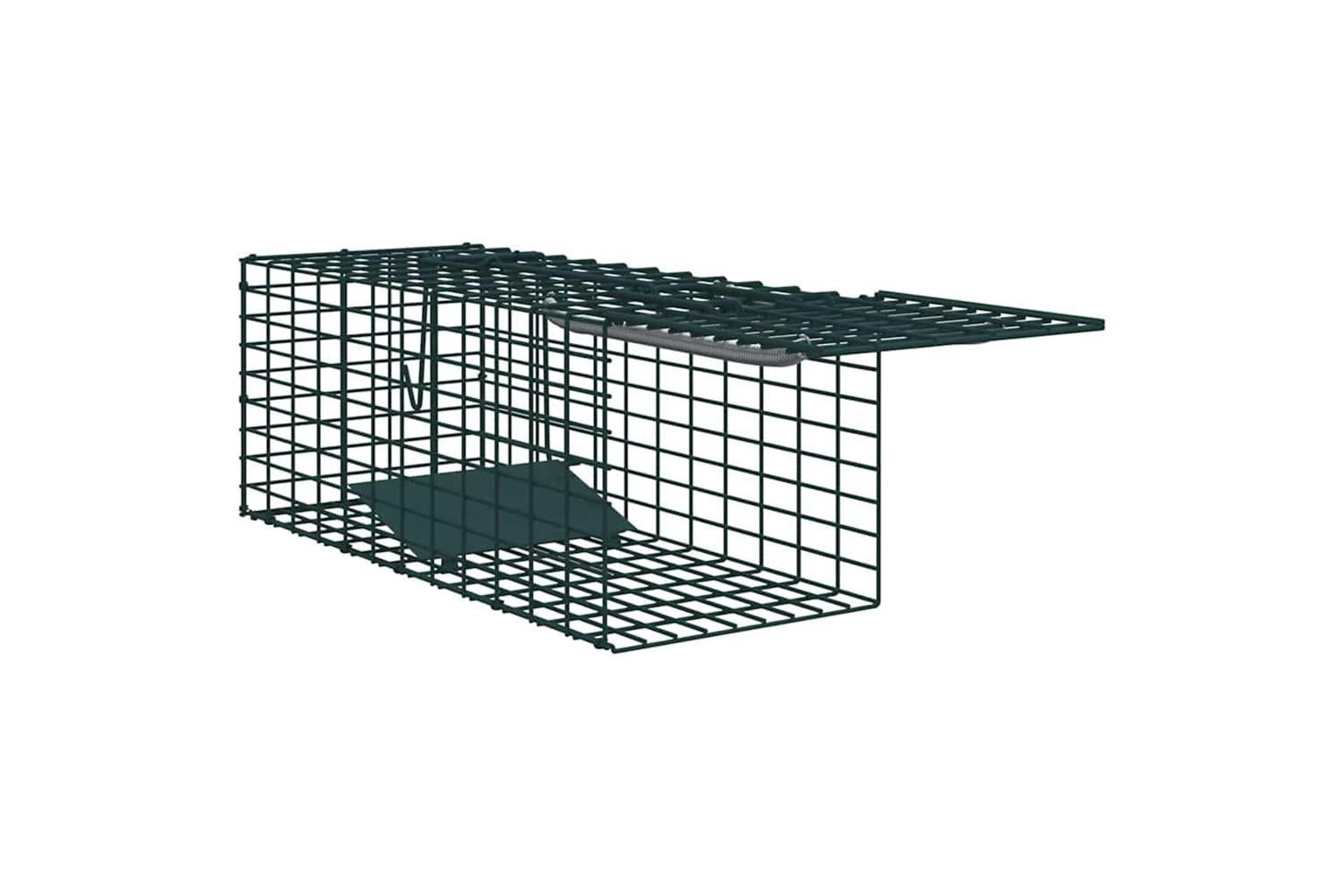 Vidaxl Animal Trap Green 31 X 13 X 12cm Steel-4