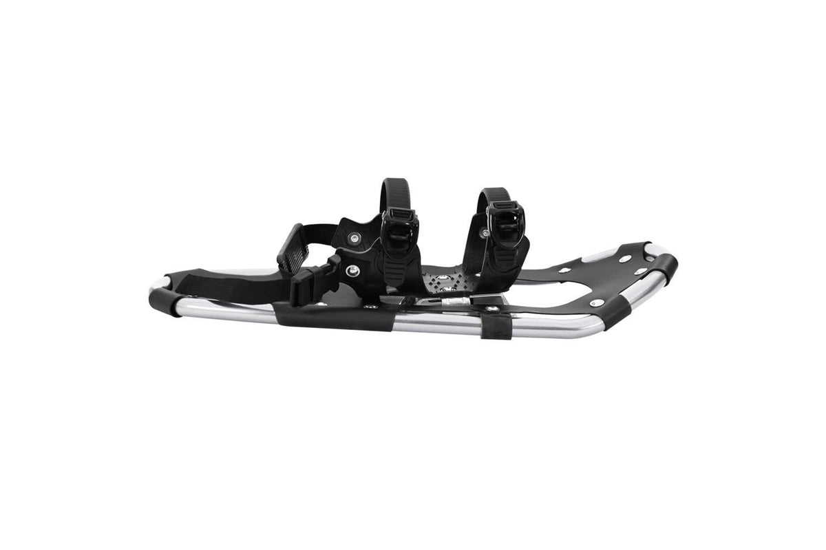 Vidaxl 3 In 1 Snowshoes Silver And Black 21 Inches Aluminum And Hdpe-4