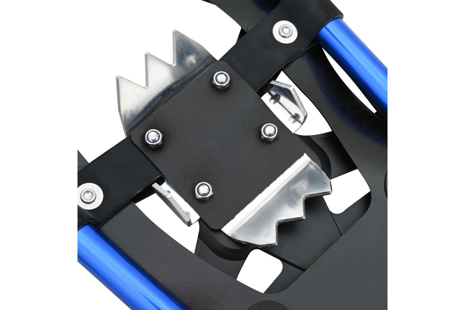 Vidaxl 3 In 1 Snowshoes Blue And Black 21 Inches Aluminum And Hdpe-5