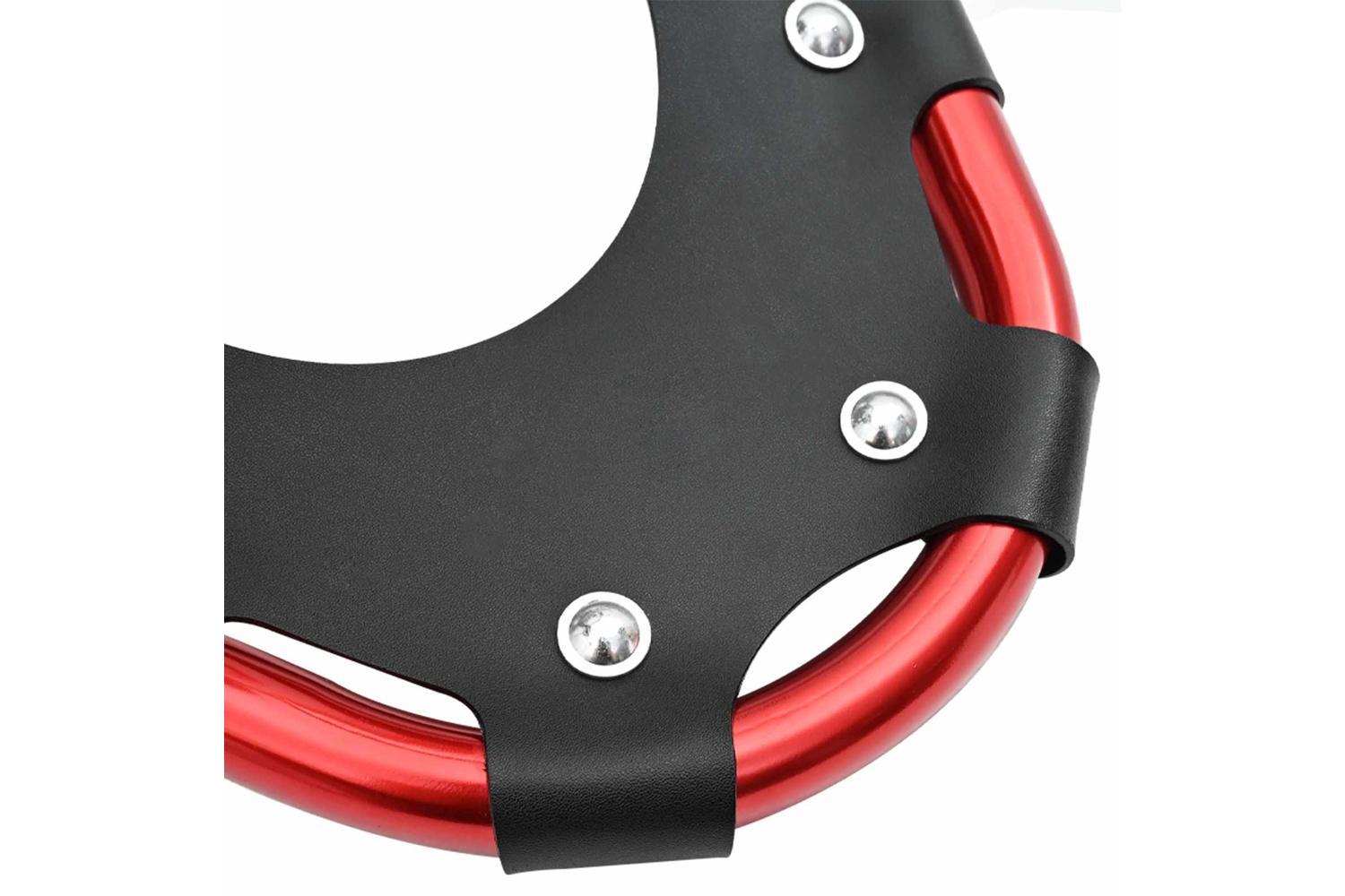 Vidaxl 3 In 1 Snowshoes Red And Black 21 Inches Aluminum And Hdpe-6