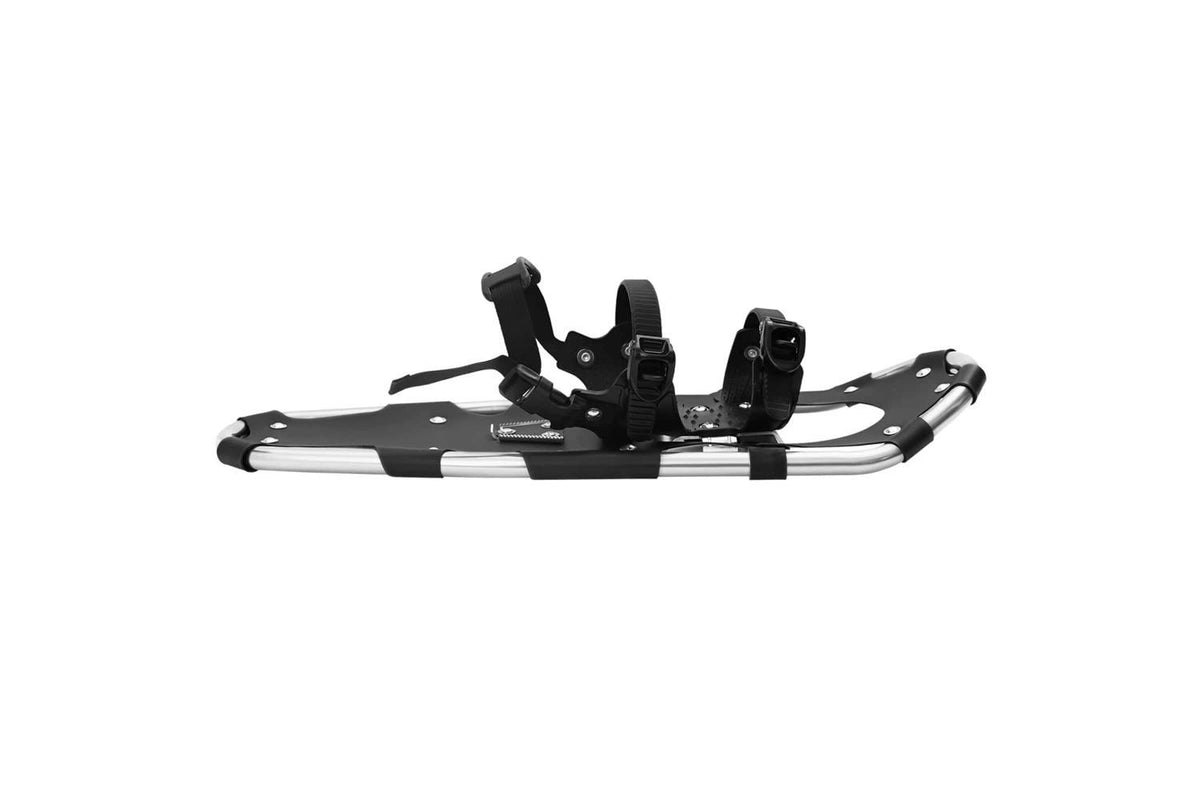 Vidaxl 3 In 1 Snowshoes Silver And Black 25 Inches Aluminum And Hdpe-4