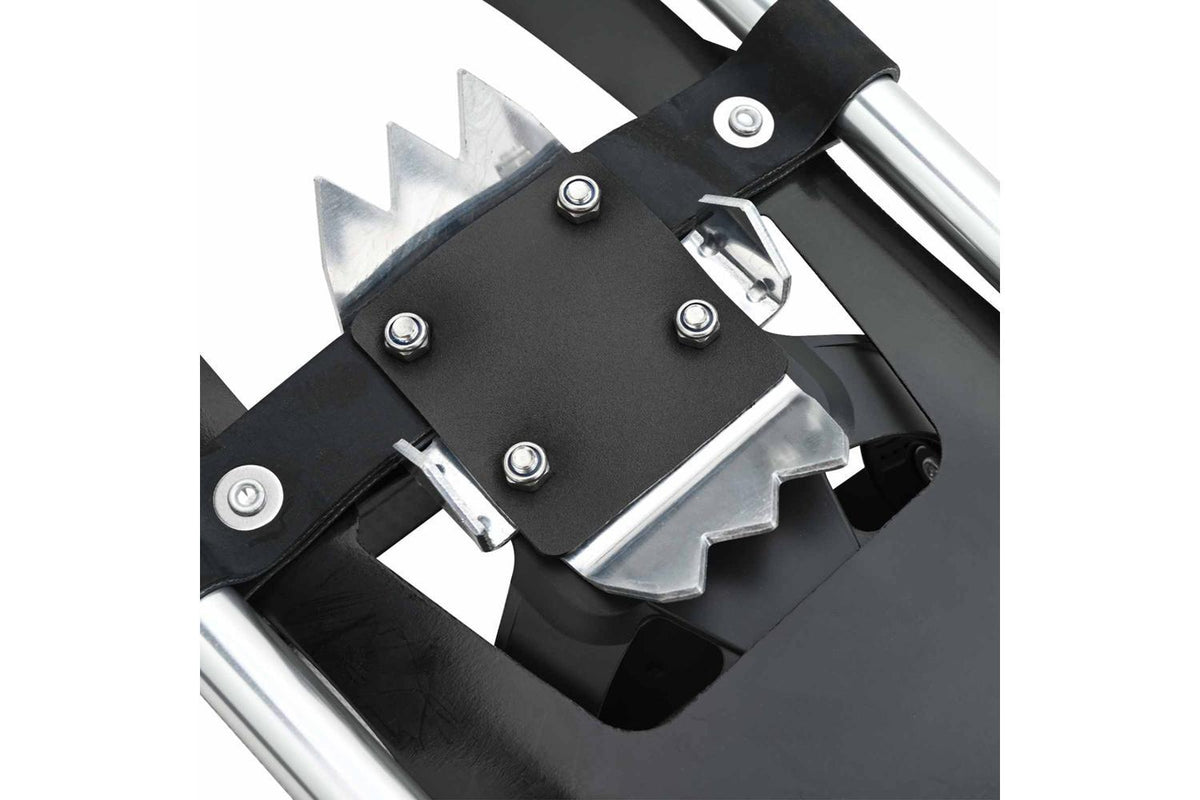 Vidaxl 3 In 1 Snowshoes Silver And Black 25 Inches Aluminum And Hdpe-5