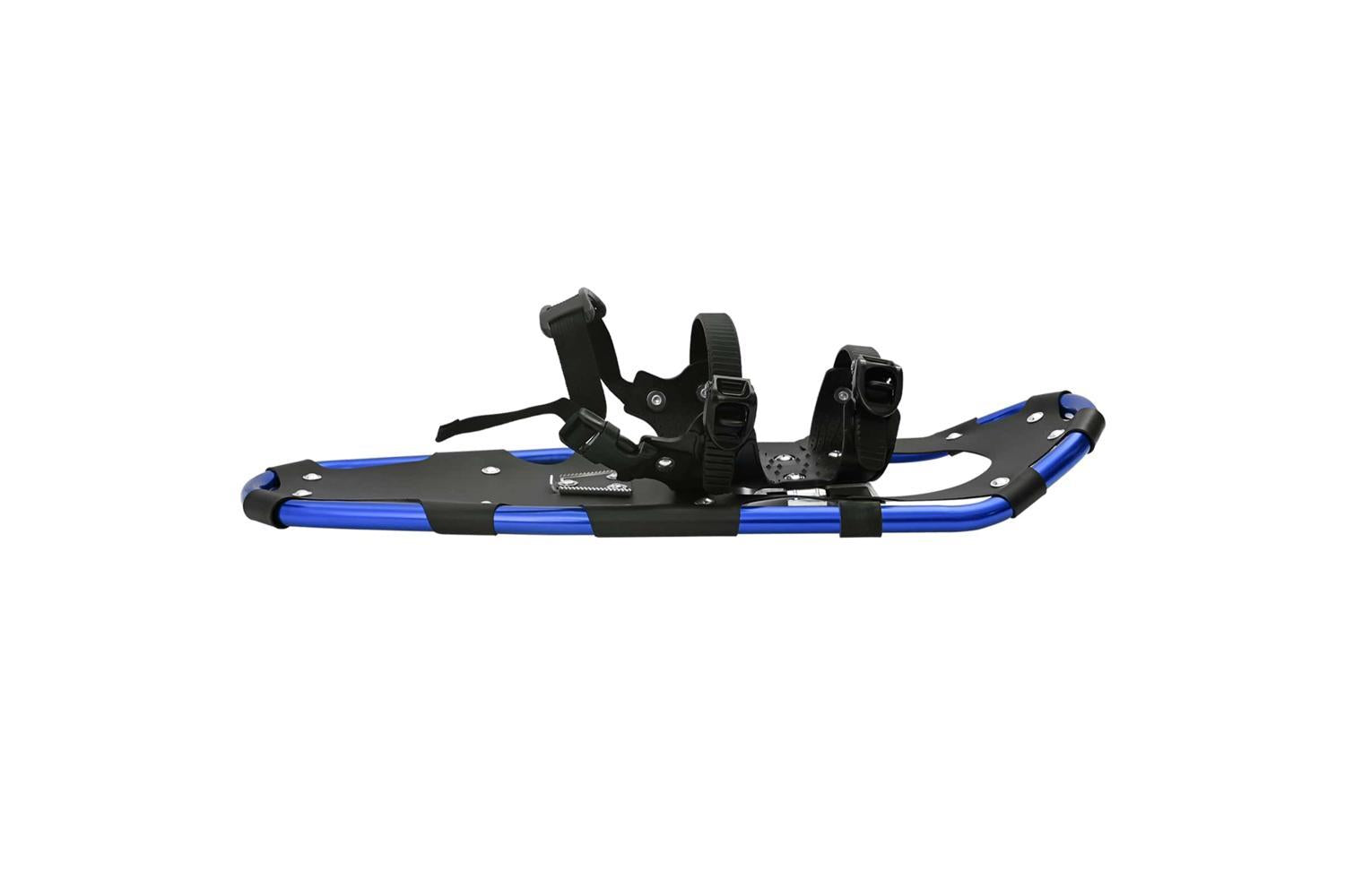 Vidaxl 3 In 1 Snowshoes Blue And Black 25 Inches Aluminum And Hdpe-4
