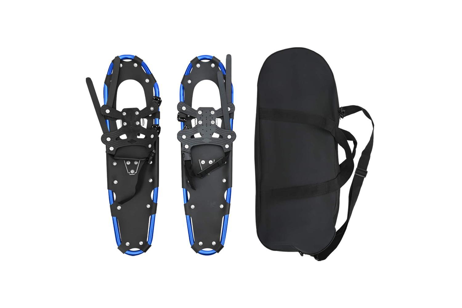 Vidaxl 3 In 1 Snowshoes Blue And Black 30 Inches Aluminum And Hdpe-2