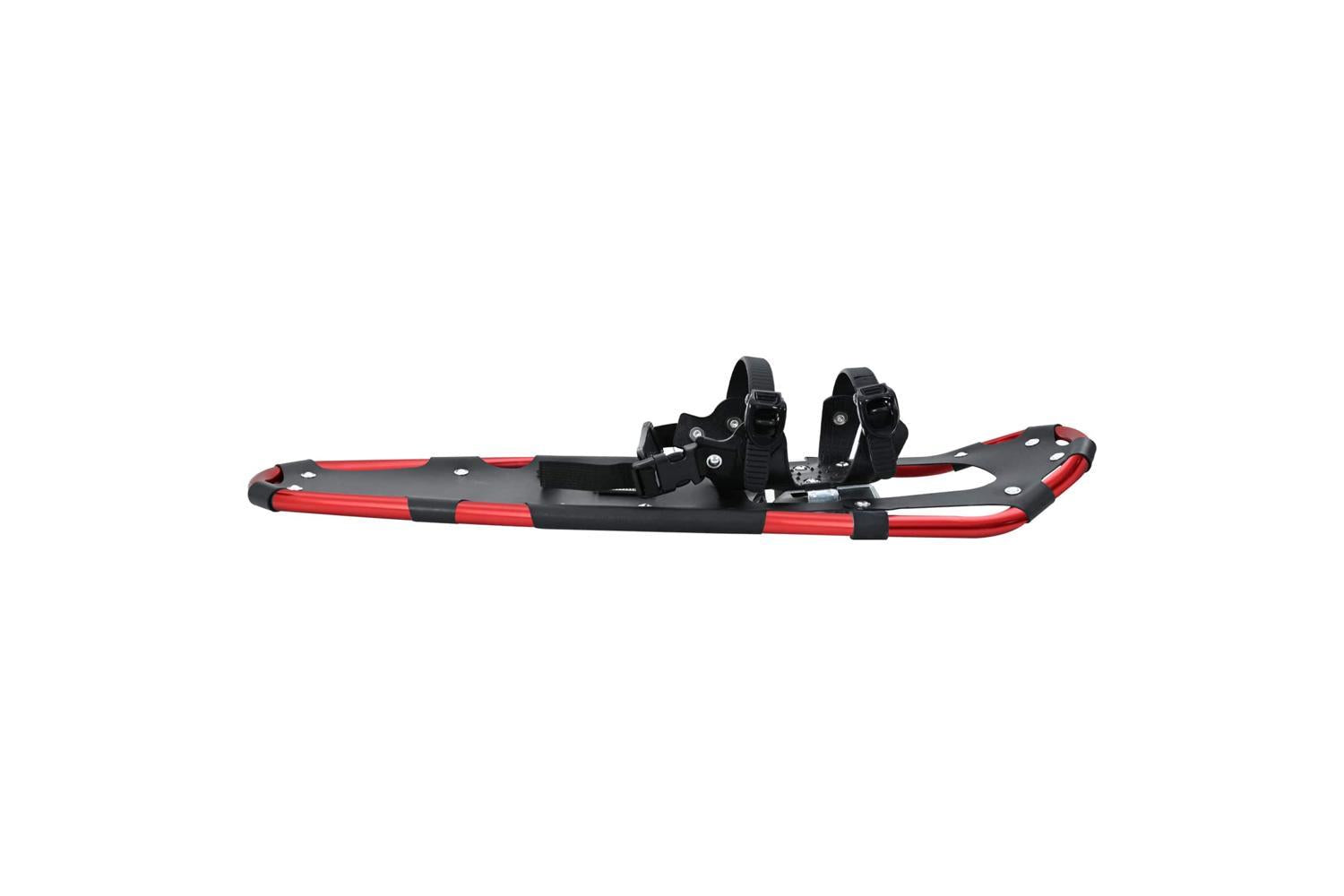 Vidaxl 3 In 1 Snowshoes Red And Black 30 Inches Aluminum And Hdpe-4
