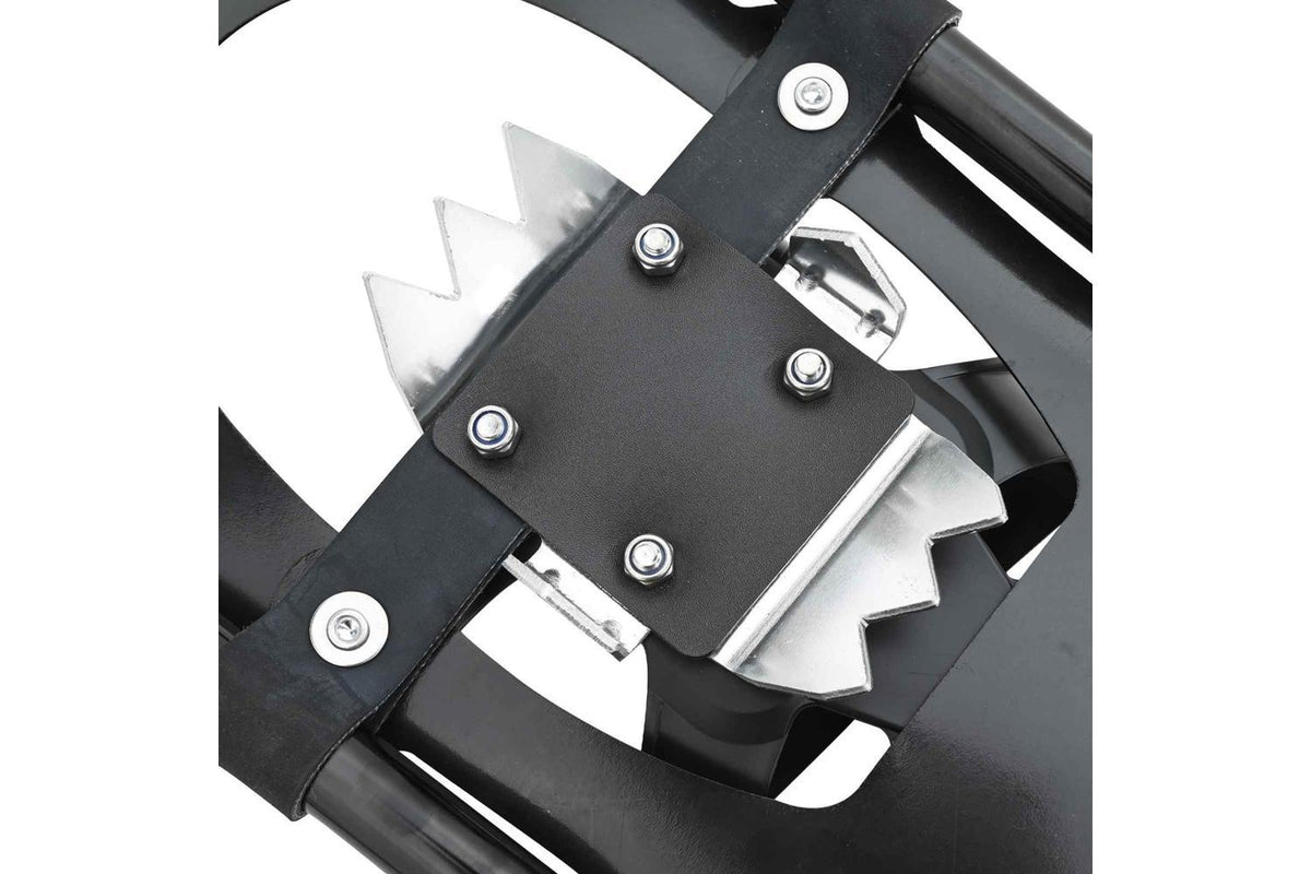 Vidaxl 3 In 1 Snowshoes Black 30 Inches Aluminum And Hdpe-5