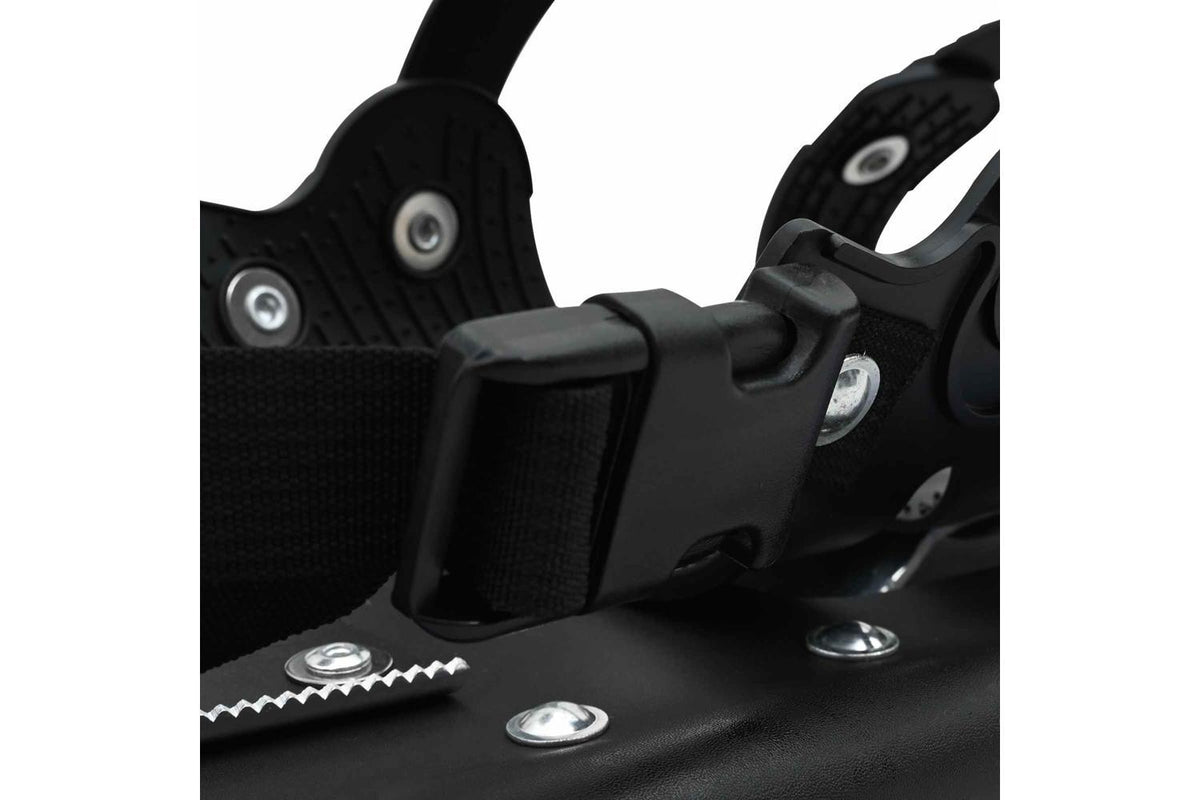 Vidaxl 3 In 1 Snowshoes Black 30 Inches Aluminum And Hdpe-7