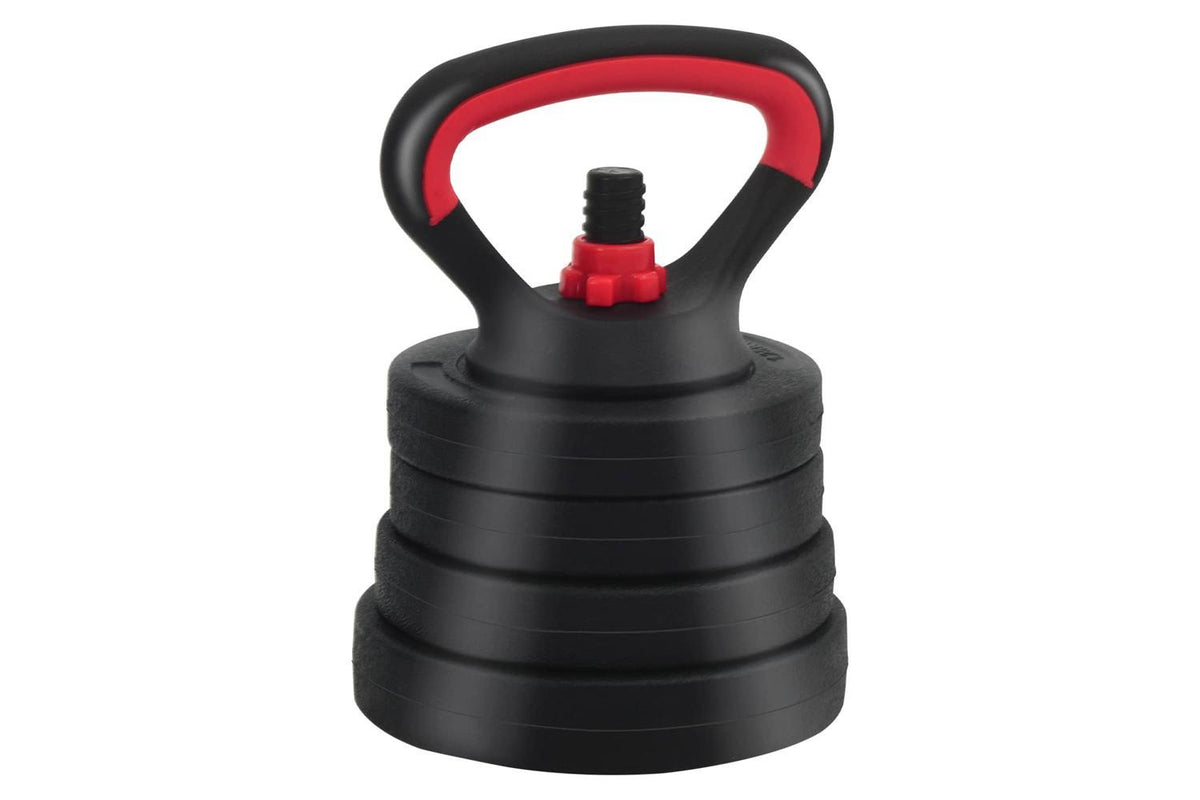 Vidaxl 4-in-1 Dumbbell Set Black And Red 121 X 19.5 X 19.5 Cm-5
